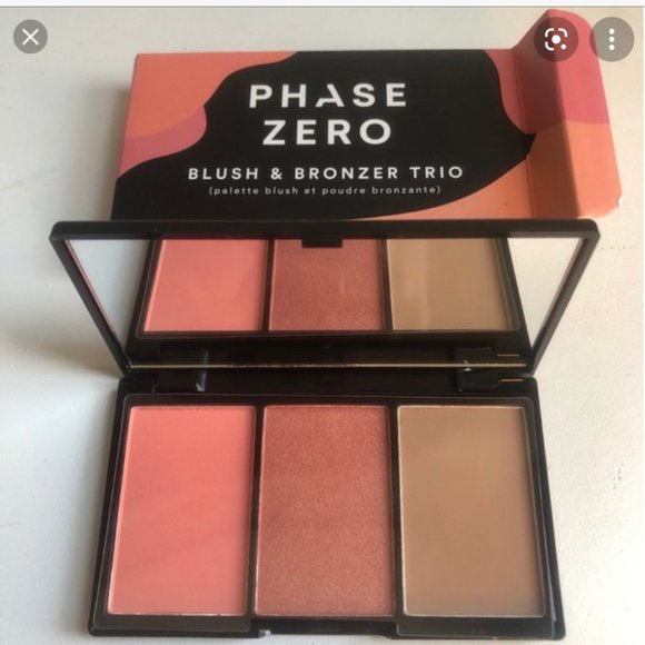 Phase Zero Makeup Nwt Phase Zero Blush And Bronzer Trio Poshmark
